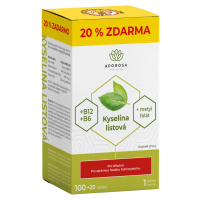 Aporosa Kyselina listová +B12, +B6, 120 tablet