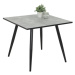 Jídelní stůl ALENA II T beton/černá