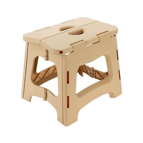 Vergionic 7945 Protiskluzová skládací stolička 25 × 30 cm, béžová