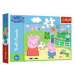 Trefl Puzzle Peppa Pig - Zábava s přáteli / 60 dílků