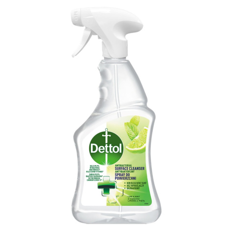 Dettol Antibakteriální sprej na povrchy Limetka a máta 500 ml