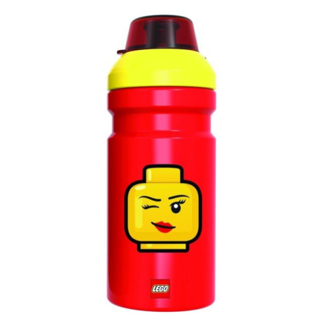 LEGO ICONIC Girl láhev na pití - žlutá/červená