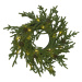 Vánoční věnec s LED osvětlením průměr 38 cm Star Trading Lummer - zelený
