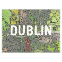 Mapa Dublin Map - Historical & Vintage Maps, (40 x 30 cm)