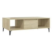 SHUMEE Konferenční stolek dub sonoma 103,5 × 60 × 35 cm dřevotříska, 806025
