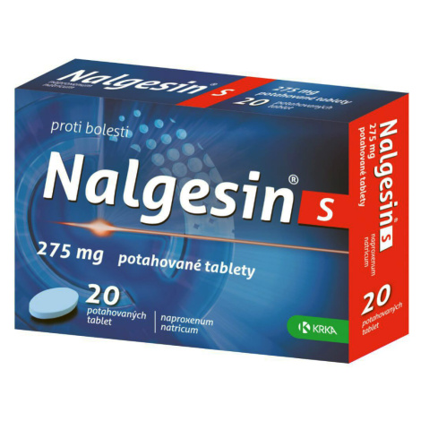Nalgesin S 275mg potahované tablety 20x1 ii