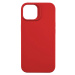 Silikonový kryt Cellularline Sensation pro Apple iPhone 14 Plus, červená
