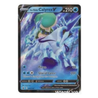 Pokémon karta Ice Rider Calyrex V z League battle decku