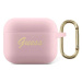 Guess GUA3SSSI AirPods 3 cover pink Silicone Vintage Script (GUA3SSSI)