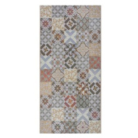 Hanse Home Běhoun Cappuccino 105879 Mosaik Grey Multicolored 75 × 150