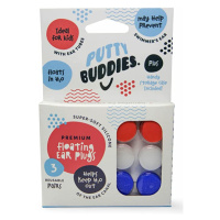 Putty Buddies - 3 páry Barva: Modrá / Bílá / Červená