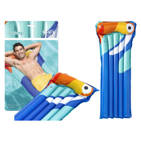 Nafukovací lehátko Tukan 183x76 cm Bestway 44021 modré