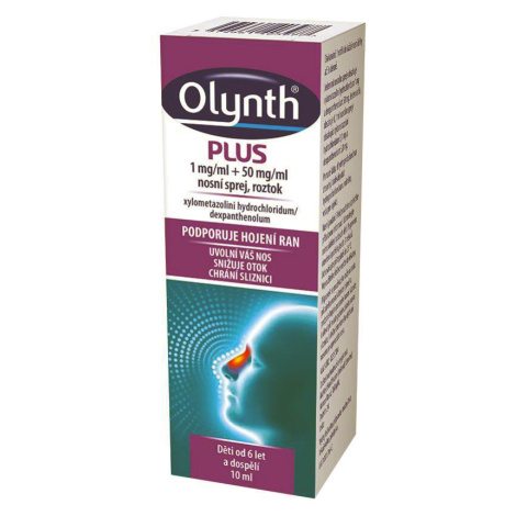 Olynth Plus 1mg/ml+50mg/ml nosní sprej 1x10ml