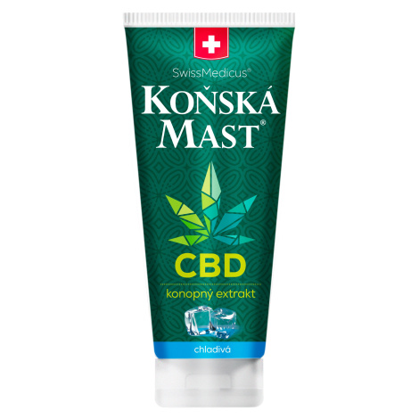 SwissMedicus Koňská mast s CBD chladivá 200 ml