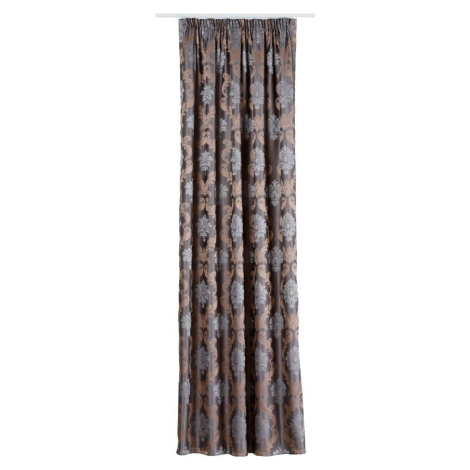 Hnědý závěs 140x245 cm Figaro – Mendola Fabrics
