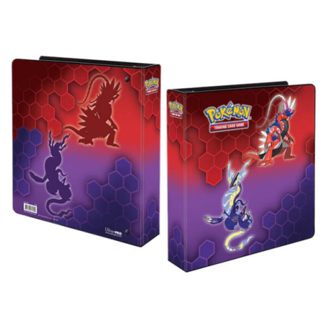 Pokémon 3 kroužkové sběratelské album - Koraidon a Miraidon Ultrapro