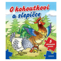 O kohoutkovi a slepičce - 5 skládaček puzzle