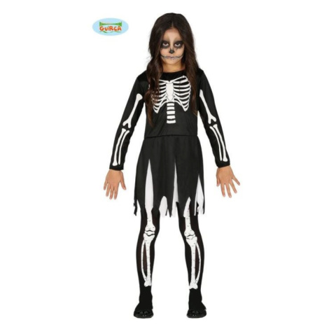 Dětský Kostým Kostra - Kostlivec - vel. 5-6 let - Halloween