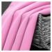 Dekorační závěs s kroužky COLOR 250 jasná růžová 140x250 cm (cena za 1 kus) MyBestHome