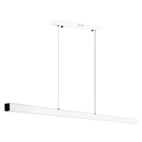 SX41-120CM-48W-W | Moderní obdélníkové závěsné svítidlo | dálkové ovládání | LED | Bílý