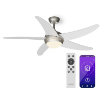 Klarstein Bolero 2 v 1, stropní ventilátor, Ø 132 cm, světlo 55 W, dálkové ovládání, ovládání př