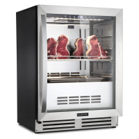 Klarstein Steakhouse Pro 98, lednice na zrání masa, 98 l, 1 zóna, 1-25 °C, dotykové ovládání, pa