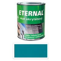 ETERNAL Mat akrylátový - vodou ředitelná barva 0.7 l Tmavě zelená 022