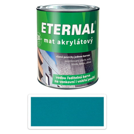 ETERNAL Mat akrylátový - vodou ředitelná barva 0.7 l Tmavě zelená 022