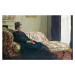 Obrazová reprodukce Meditation / Madame Monet on the Sofa (1871), Claude Monet, 40 × 26.7 cm