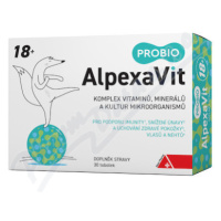 AlpexaVit PROBIO 18+ tob.30