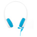 BuddyPhones Drátová sluchátka pro děti BuddyPhones School+ (modrá)