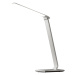 SOLIGHT WO37-W LED stolní lampička stmívatelná, 12W, volba teploty světla, USB, bílý lesk