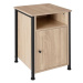 TecTake Noční stolek Blackburn 40 × 42 × 60,5 cm - Industrial světlé dřevo, dub Sonoma