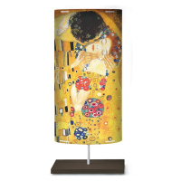 Artempo Italia Umělecký motiv na stojací lampě Klimt III