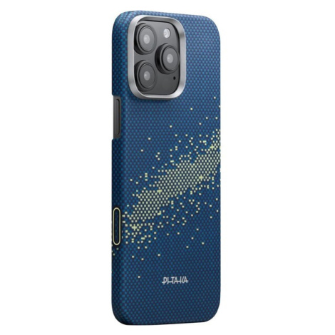Pitaka Ultra-Slim Case MagSafe kryt iPhone 16 Pro Milky Way galaxy (PitaTap)
