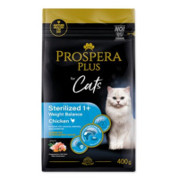 Prospera Plus Sterilizované 1+ Kurča Váhová rovnováha 0,4kg