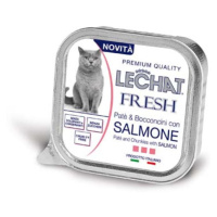 Monge LECHAT FRESH Paté a kousky losos 100g pro dospělé kočky