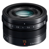 Panasonic Leica DG Summilux 15mm f/1.7 ASPH černý