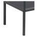 Servírovací stolek Silvio (černá)