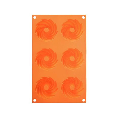 ORION Forma na věnečky 6 silikon oranžová