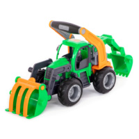 Traktor GripTruck s pluhem a rypadlem 34 cm