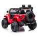 Mamido Dětské elektrické autíčko Jeep Power 4x4 červené