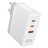 Nabíječka Vention, Wall charger, FEGW0-EU, 2xUSB-C, USB- A, 100W/100W/30W, GaN (white)