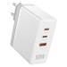 Nabíječka Vention, Wall charger, FEGW0-EU, 2xUSB-C, USB- A, 100W/100W/30W, GaN (white)