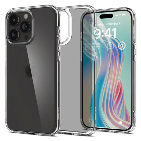 Spigen Ultra Hybrid kryt iPhone 15 Pro průhledný