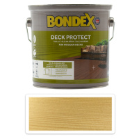 BONDEX Deck Protect - ochranný syntetický olej na dřevo v exteriéru 2.5 l Bezbarvý