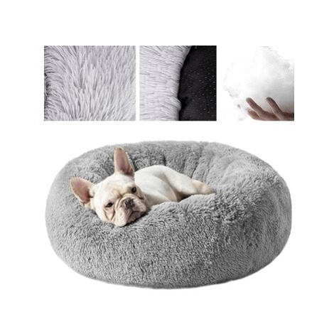 Chlupatý pelíšek pro psa 60cm - šedý Alum