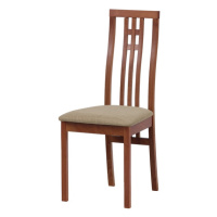 Jídelní židle AMANDA třešeň/béžová