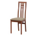 Jídelní židle AMANDA třešeň/béžová