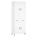 vidaXL Skříň highboard bílá 69,5 x 34 x 180 cm kompozitní dřevo